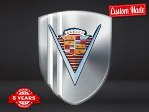 Cadillac Emblema En Relieve Apariencia Premium Etiquetas Auto  ST
